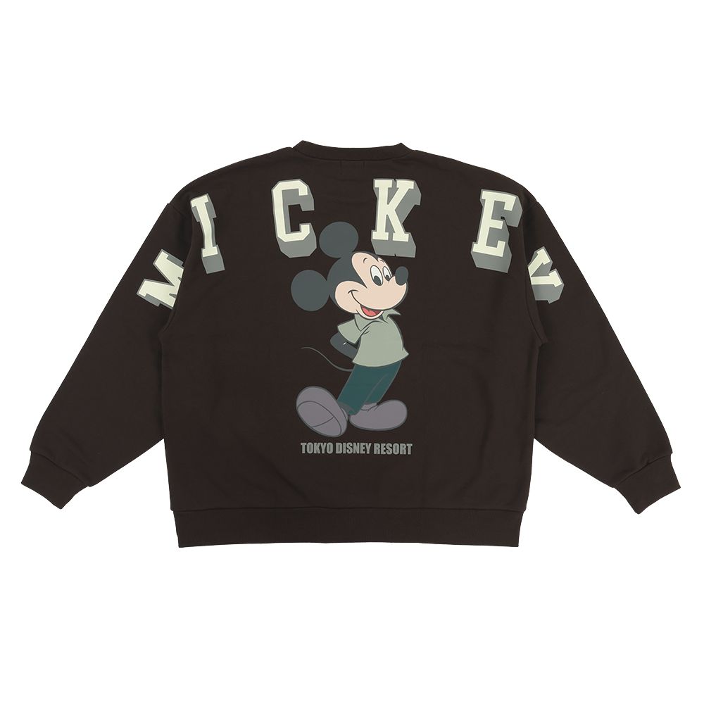 トレーナー ビッグシルエット ユニセックスワンサイズ ミッキー