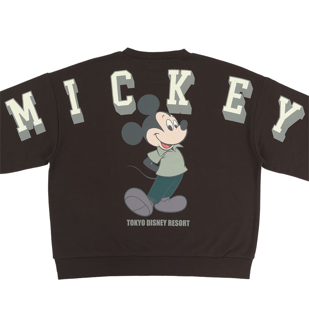 トレーナー ビッグシルエット ユニセックスワンサイズ ミッキー