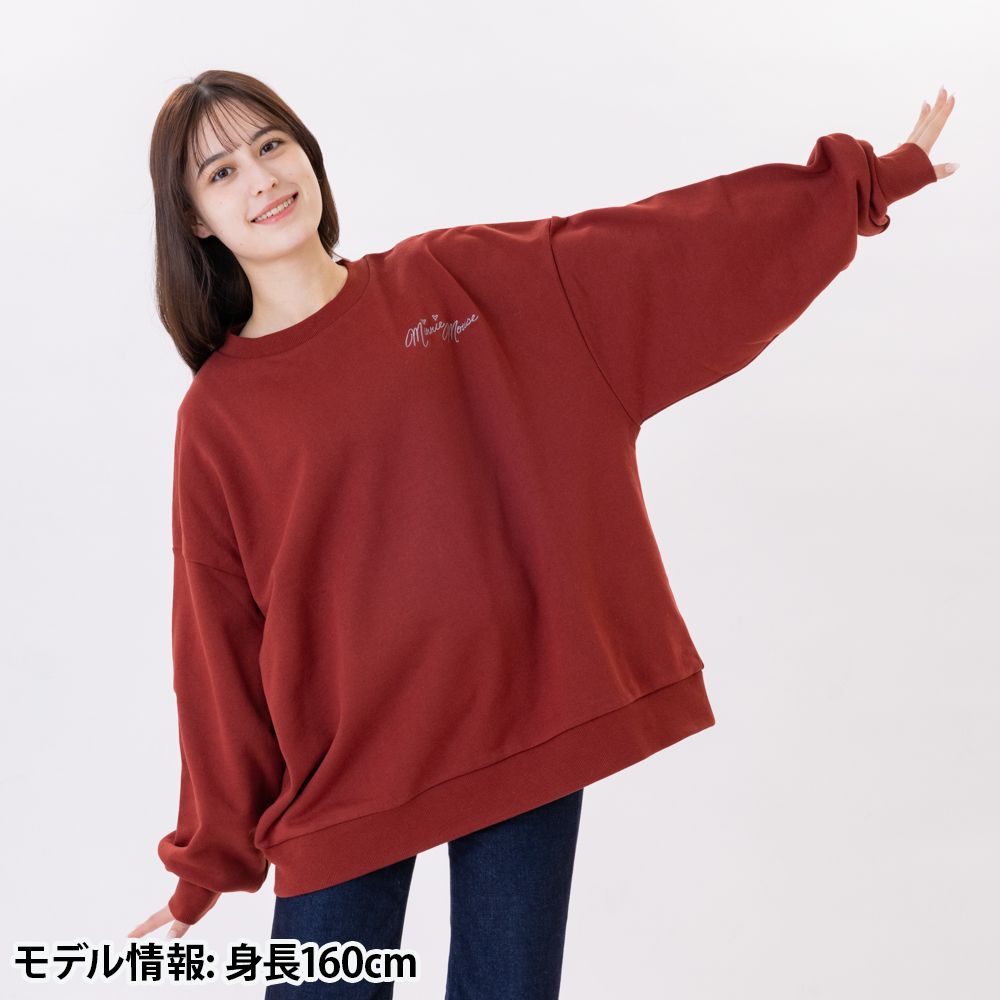 トレーナー ビッグシルエット ユニセックスワンサイズ ミニー