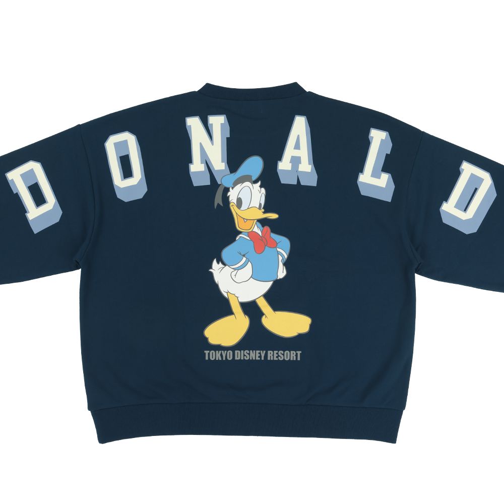 トレーナー ビッグシルエット ユニセックスワンサイズ ドナルド
