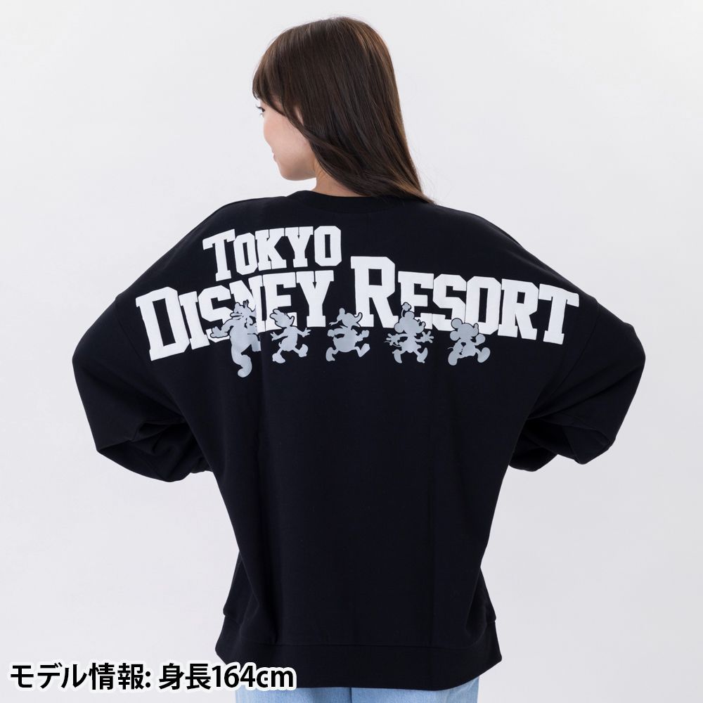 トレーナー ビッグシルエット ユニセックスワンサイズ ミッキーマウスと仲間たち