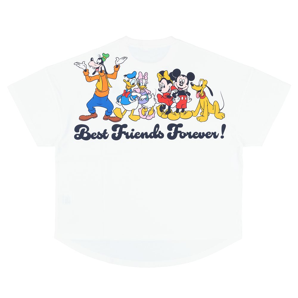 Tシャツ ビッグシルエット ユニセックスワンサイズ ミッキーマウスと仲間たち