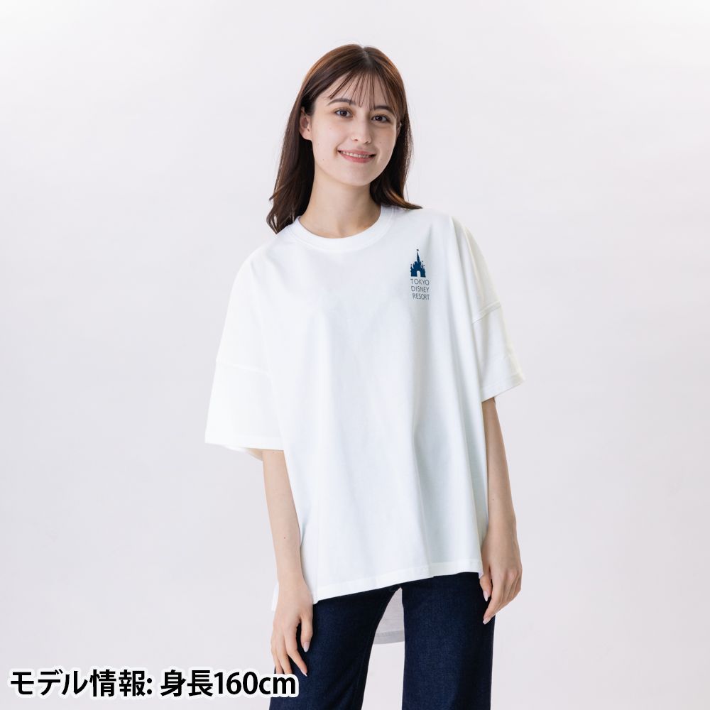 Tシャツ ビッグシルエット ユニセックスワンサイズ ミッキーマウスと仲間たち