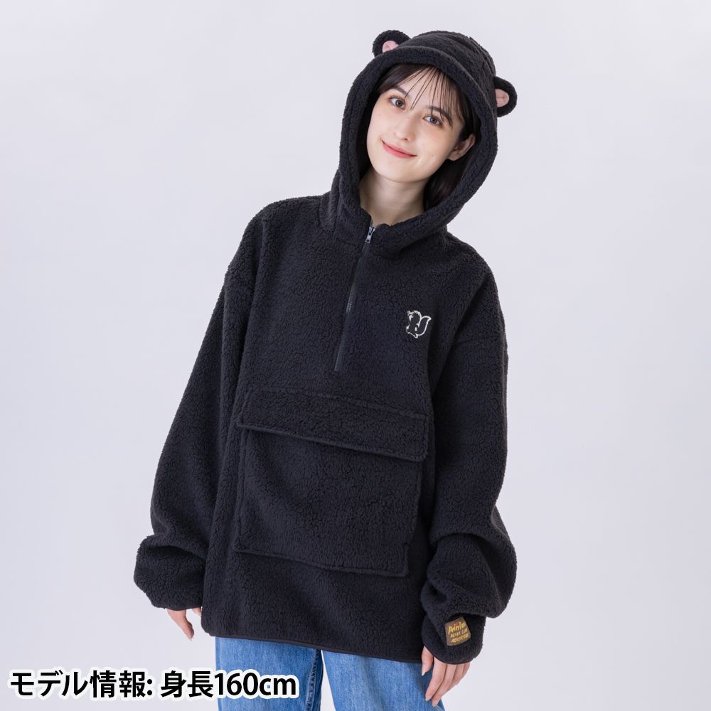 パーカー ビッグシルエット ユニセックスワンサイズ ピーター・パン