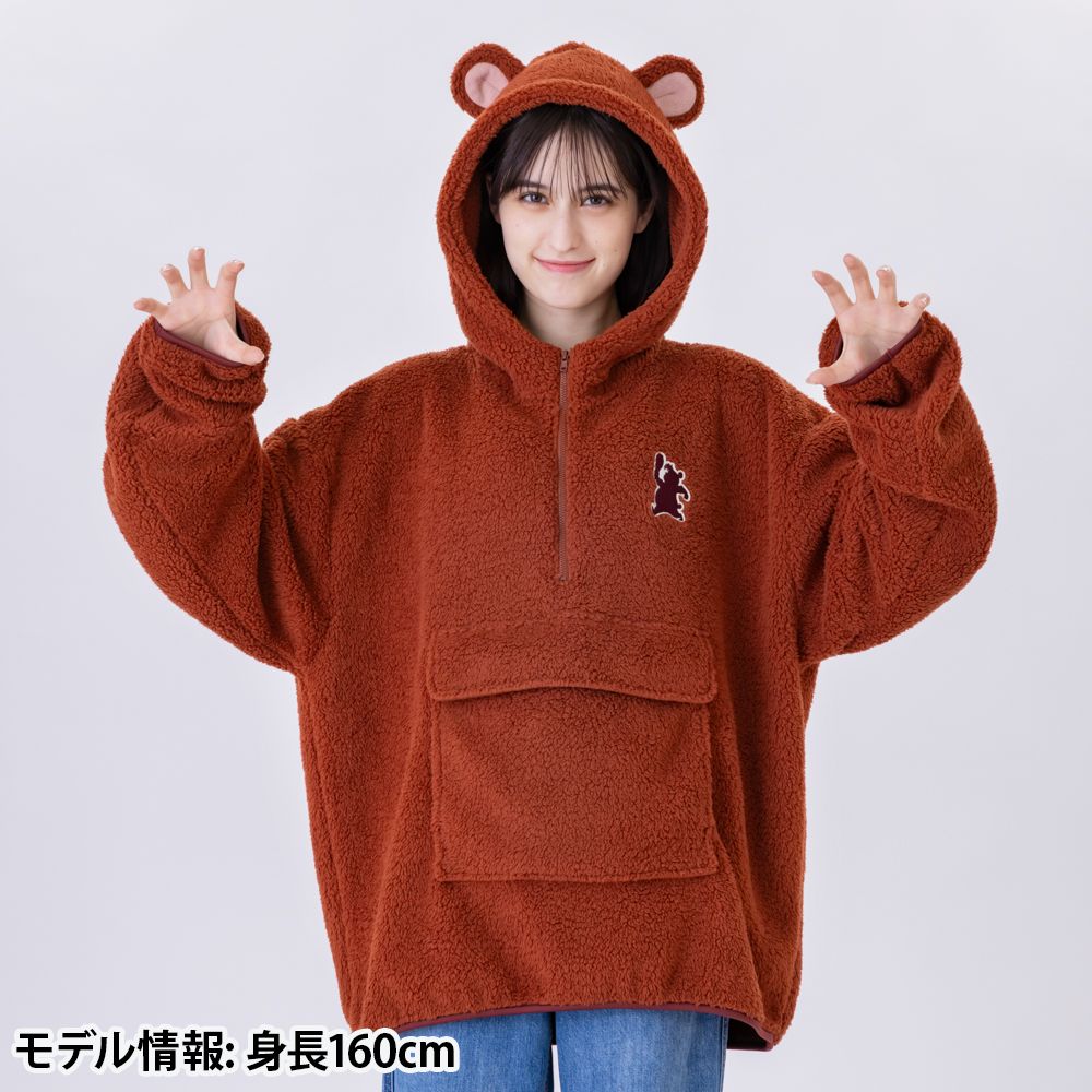 パーカー ビッグシルエット ユニセックスワンサイズ ピーター・パン