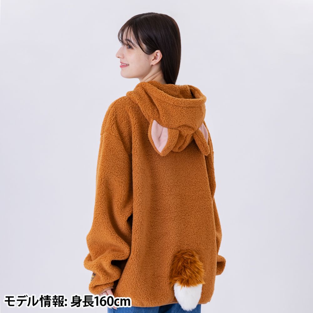 パーカー ビッグシルエット ユニセックスワンサイズ ピーター・パン