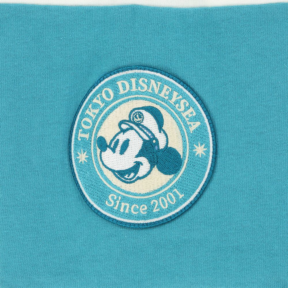 ラガーシャツ 長袖 ユニセックスL ミッキー 東京ディズニーシー25周年 スパークリング・ジュビリー