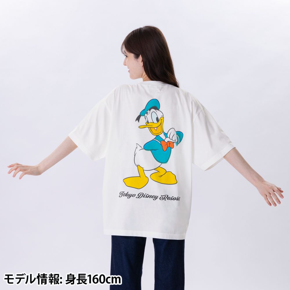 Tシャツ ビッグシルエット ユニセックスワンサイズ ドナルド