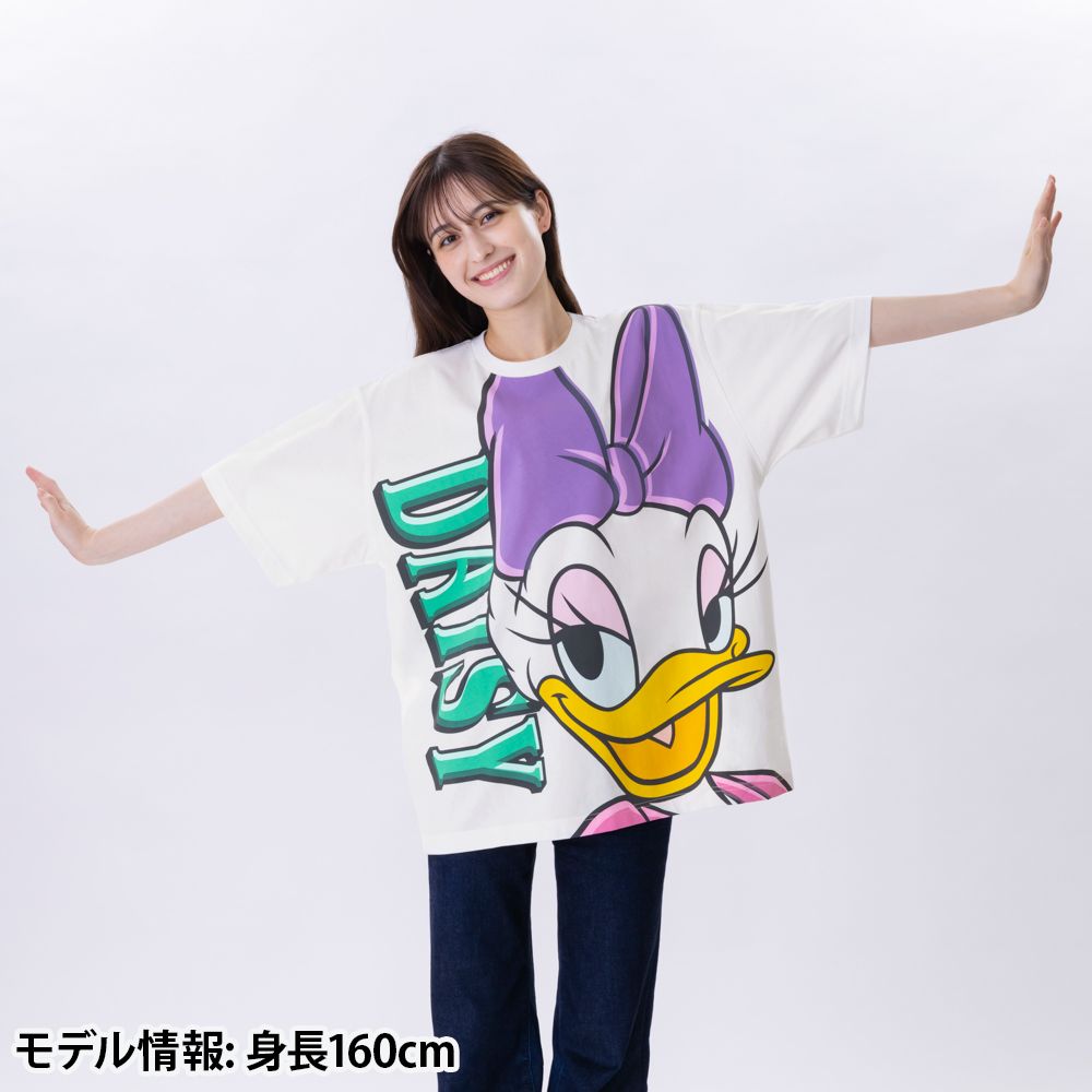 Tシャツ ビッグシルエット ユニセックスワンサイズ デイジー