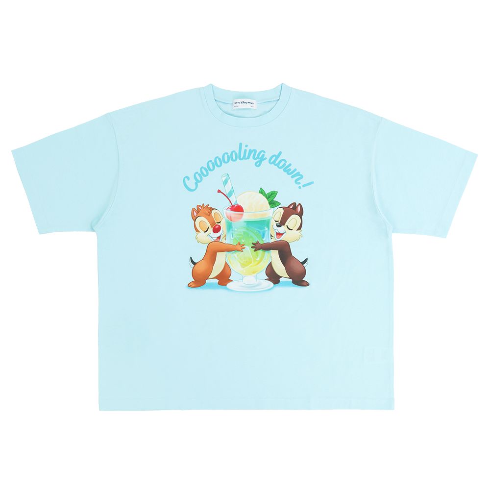 Tシャツ ビッグシルエット ユニセックスワンサイズ チップ＆デール