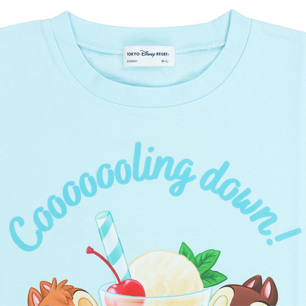 Tシャツ ビッグシルエット ユニセックスワンサイズ チップ＆デール