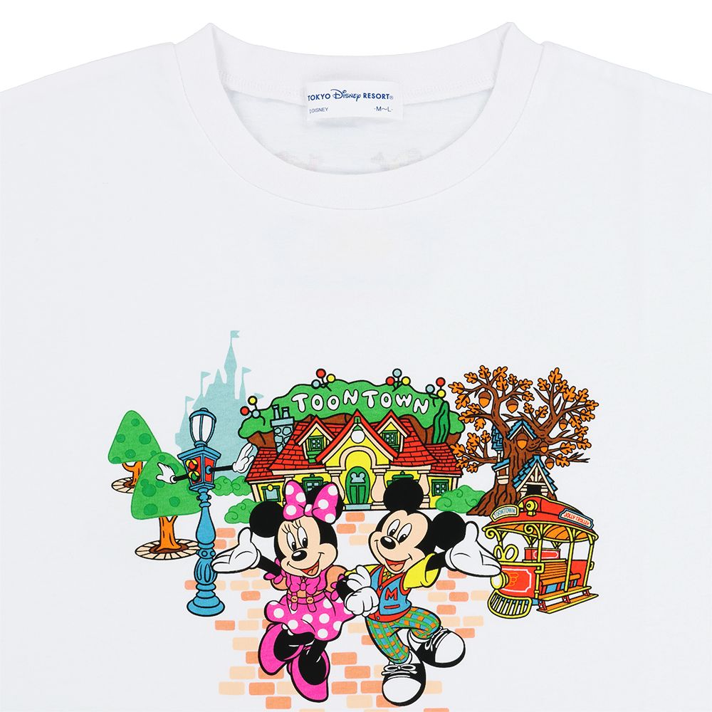 Tシャツ ビッグシルエット ユニセックスワンサイズ ミッキーマウスと仲間たち