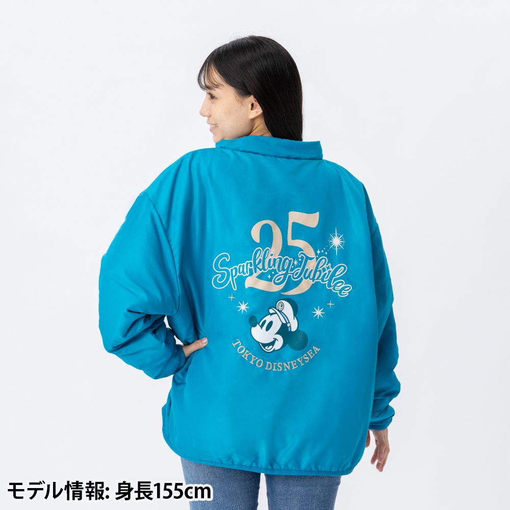 ジャケット ビッグシルエット ユニセックスワンサイズ ミッキー 東京ディズニーシー25周年 スパークリング・ジュビリー
