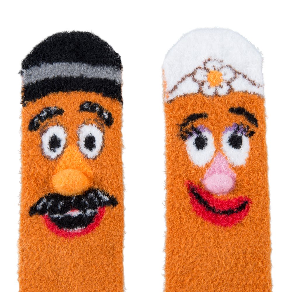 ルームソックス 22－25cm ミスター・ポテトヘッド ミセス・ポテトヘッド