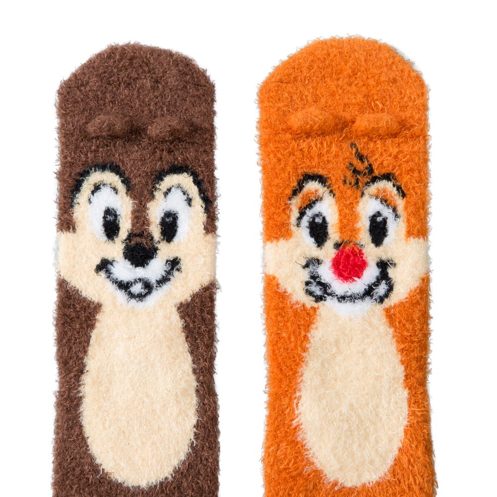 ルームソックス 22－25cm チップ＆デール