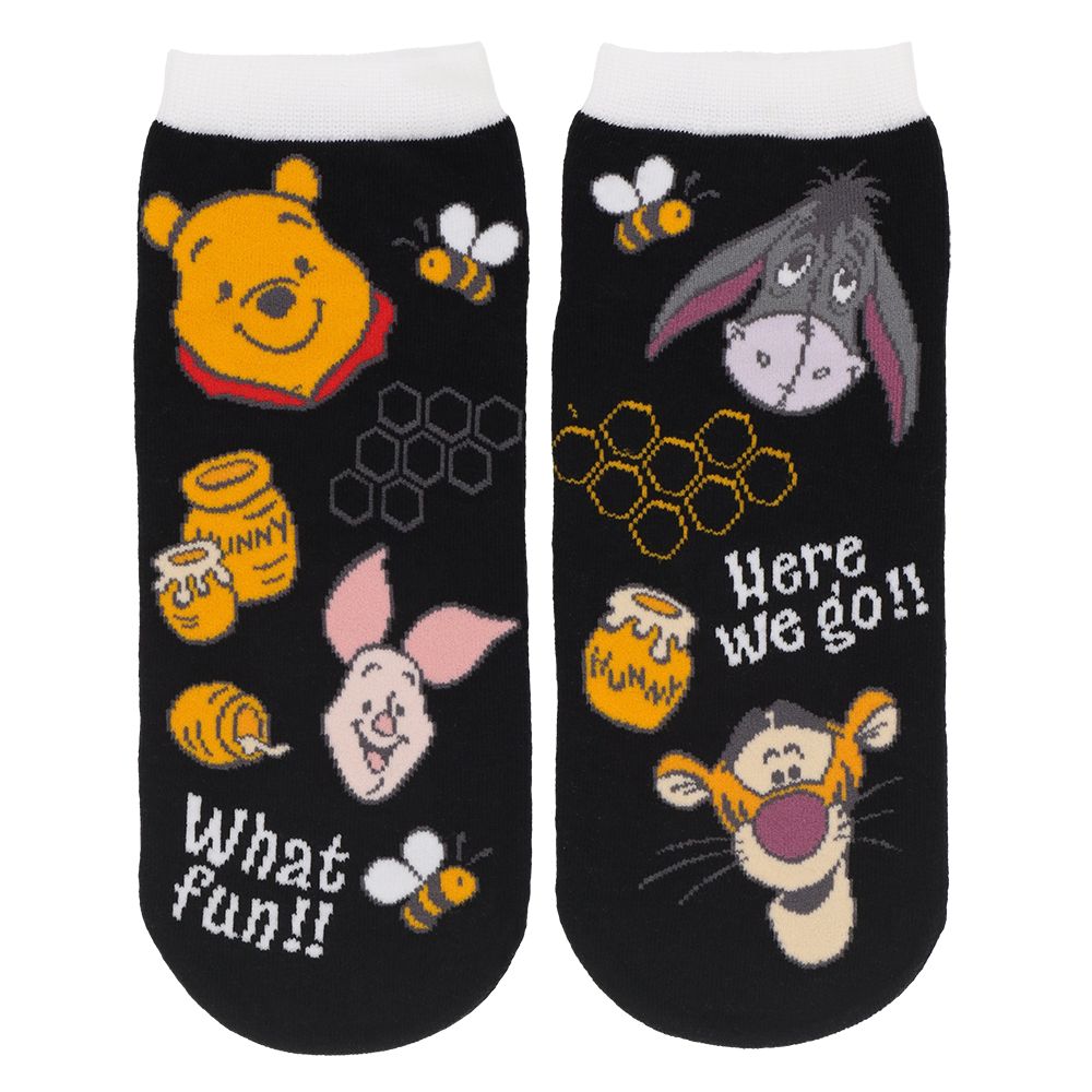 靴下2足組 22－25cm くまのプーさん