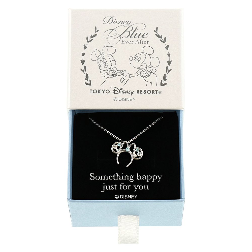 ネックレス ミッキー ミニー Disney Blue Ever After