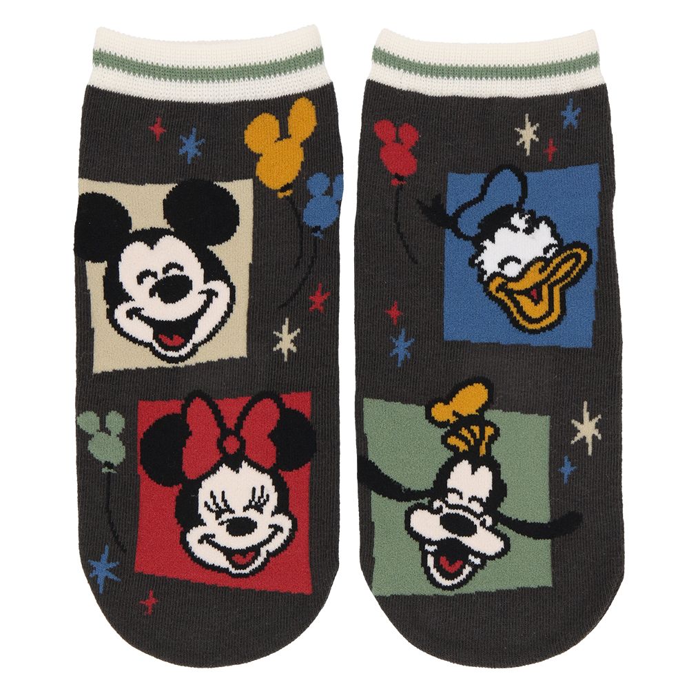 靴下2足組 19－21cm ミッキーマウスと仲間たち