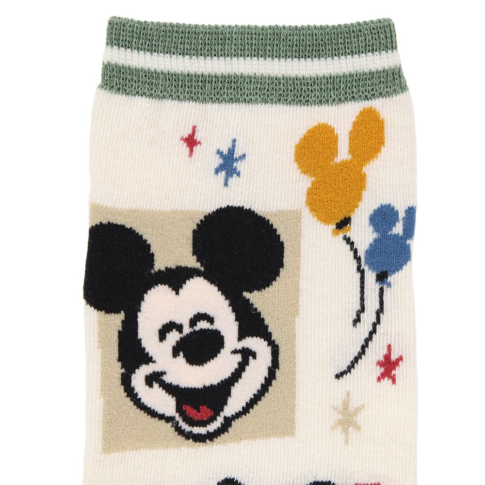 靴下2足組 19－21cm ミッキーマウスと仲間たち
