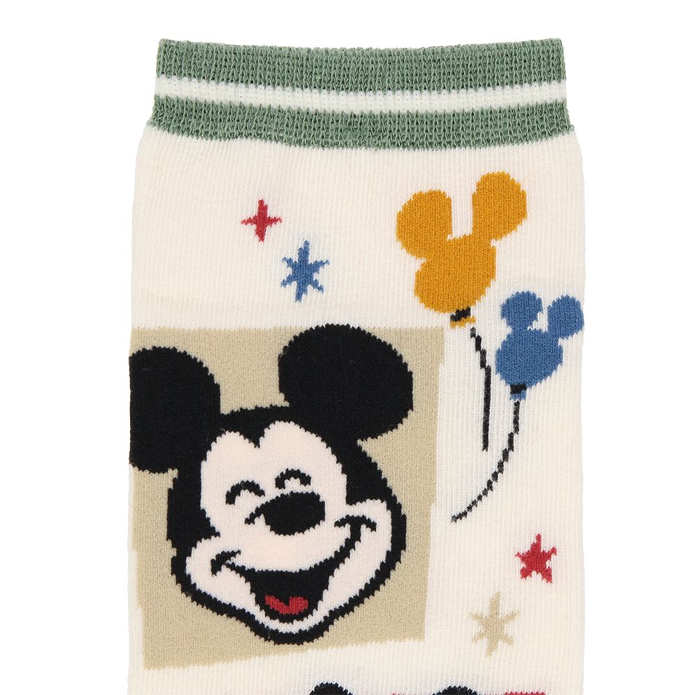 靴下2足組 22－25cm ミッキーマウスと仲間たち