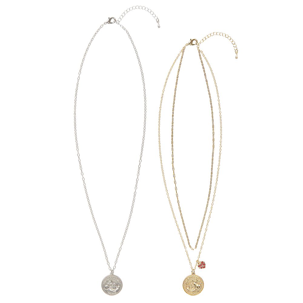 ネックレス ペア ミッキー ミニー