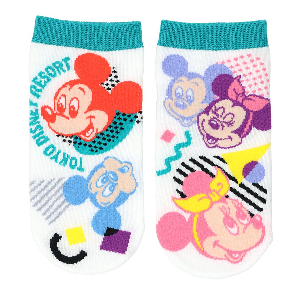 靴下2足組 16－18cm ミッキーマウスと仲間たち