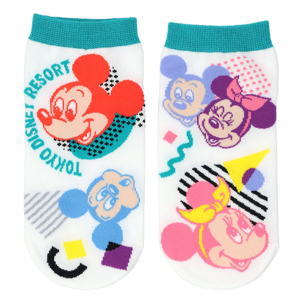 靴下2足組 19－21cm ミッキーマウスと仲間たち
