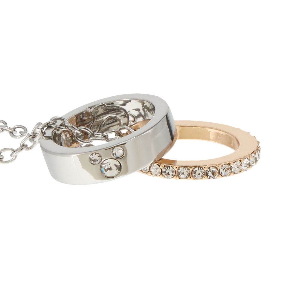 ネックレス ペア ミッキー