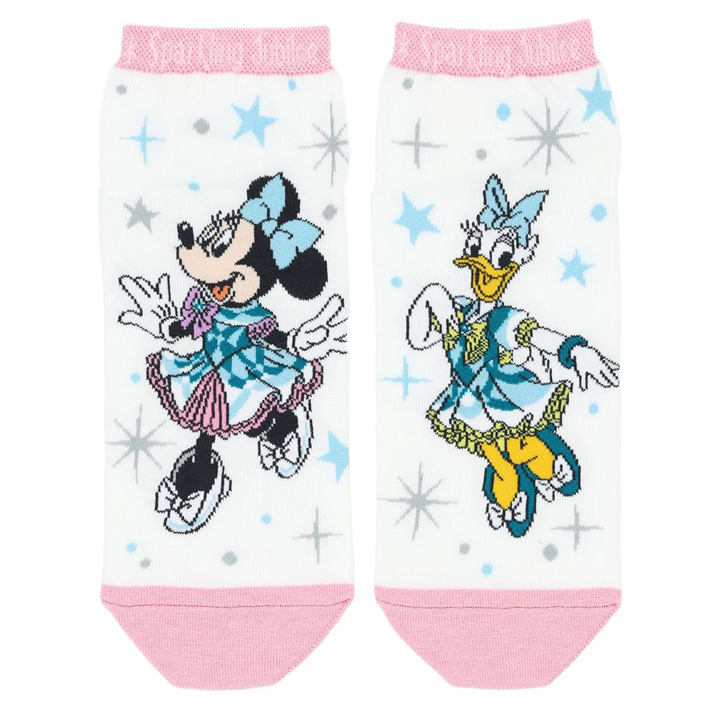 靴下3足組 25－27cm ミッキーマウスと仲間たち 東京ディズニーシー25周年 スパークリング・ジュビリー