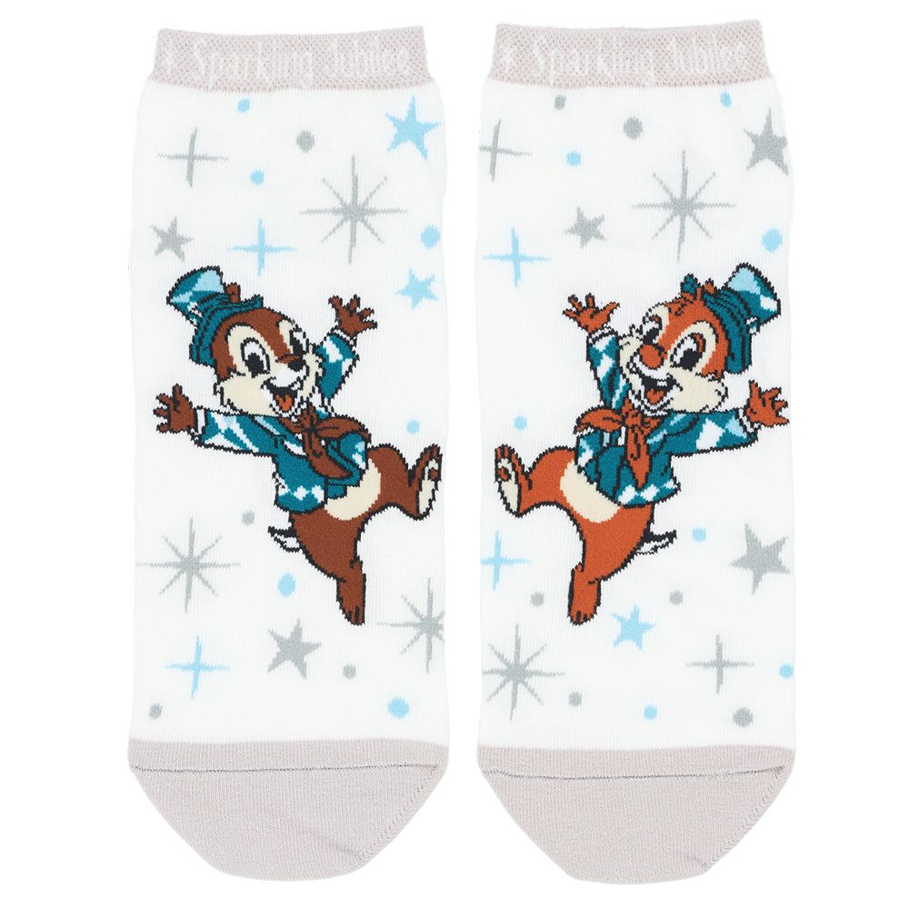 靴下3足組 25－27cm ミッキーマウスと仲間たち 東京ディズニーシー25周年 スパークリング・ジュビリー