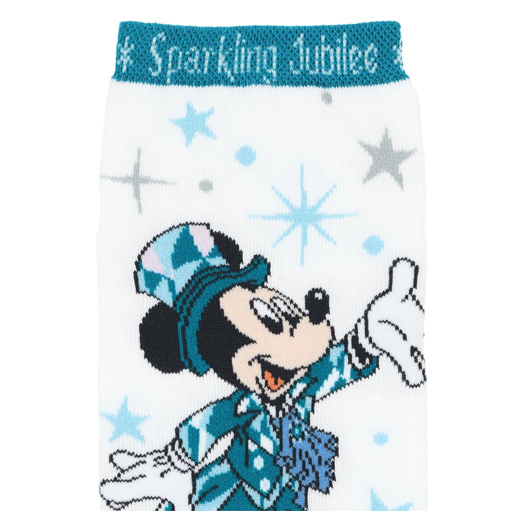 靴下3足組 25－27cm ミッキーマウスと仲間たち 東京ディズニーシー25周年 スパークリング・ジュビリー