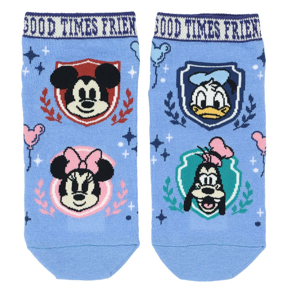 靴下2足組 19－21cm ミッキーマウスと仲間たち