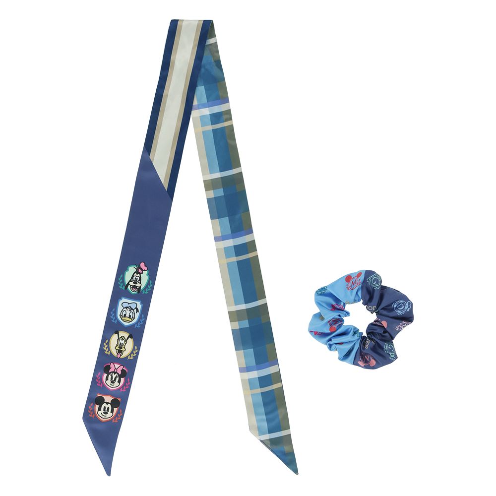 シュシュ リボン付 ミッキーマウスと仲間たち