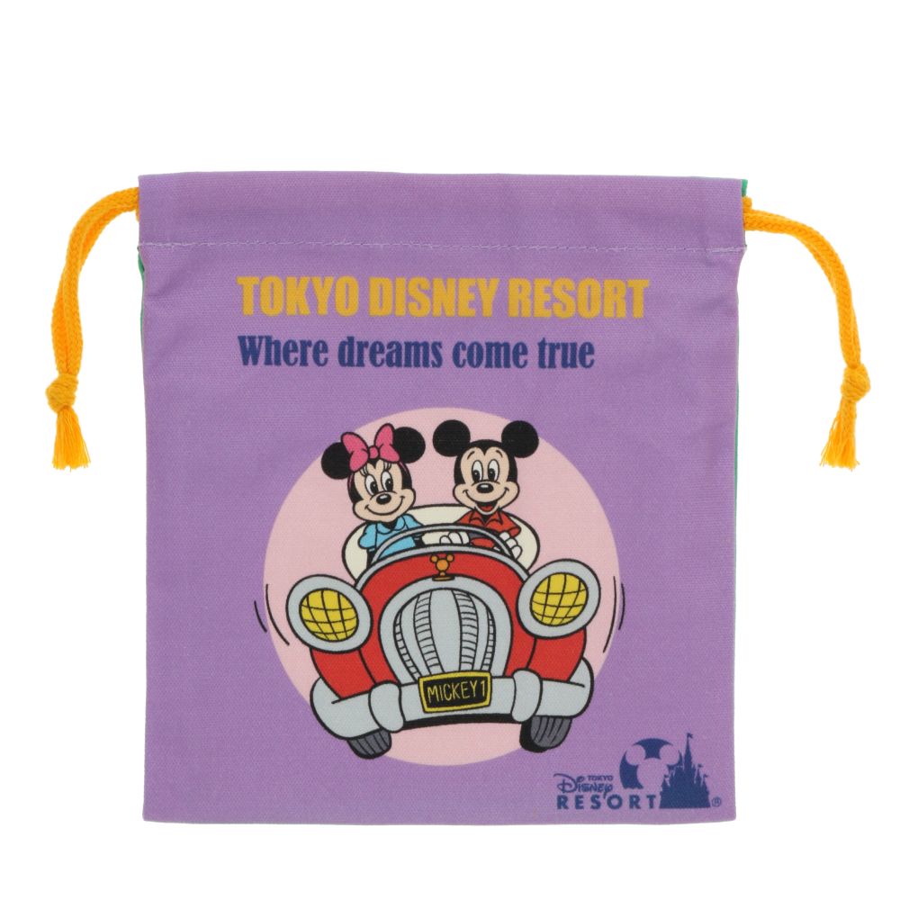 きんちゃく3枚 ミッキー ミニー