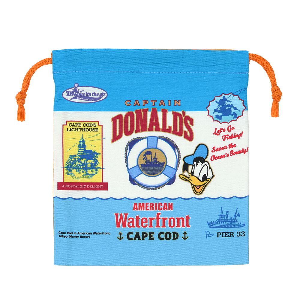 きんちゃく4枚 ミッキーマウスと仲間たち