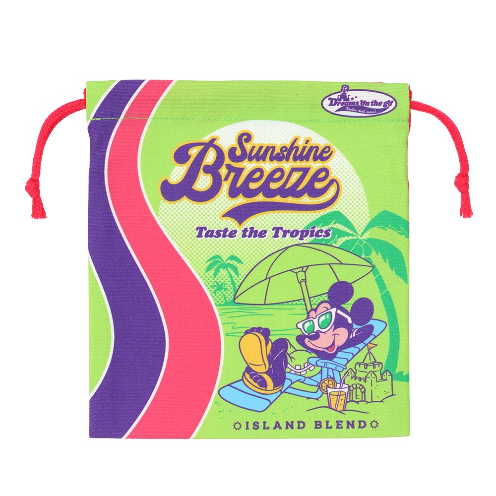 きんちゃく4枚 ミッキーマウスと仲間たち