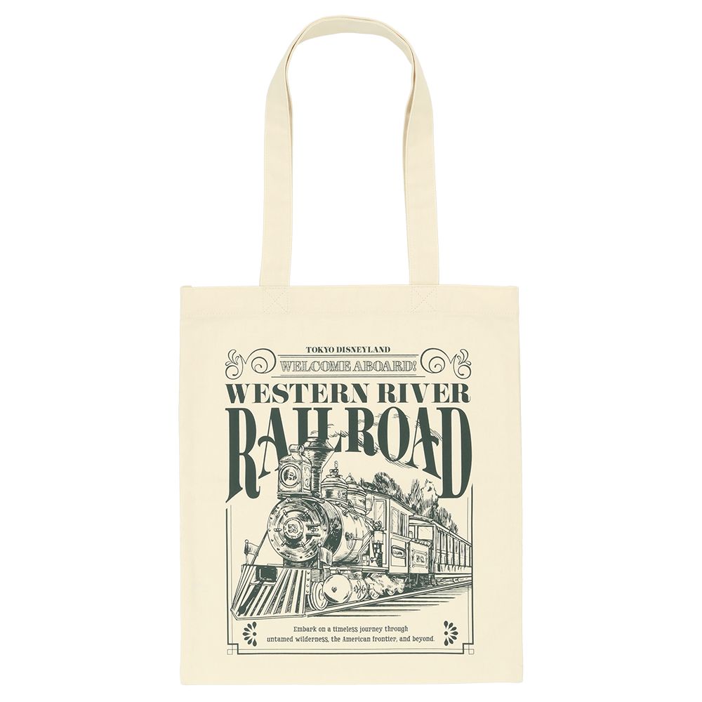トートバッグ ウエスタンリバー鉄道