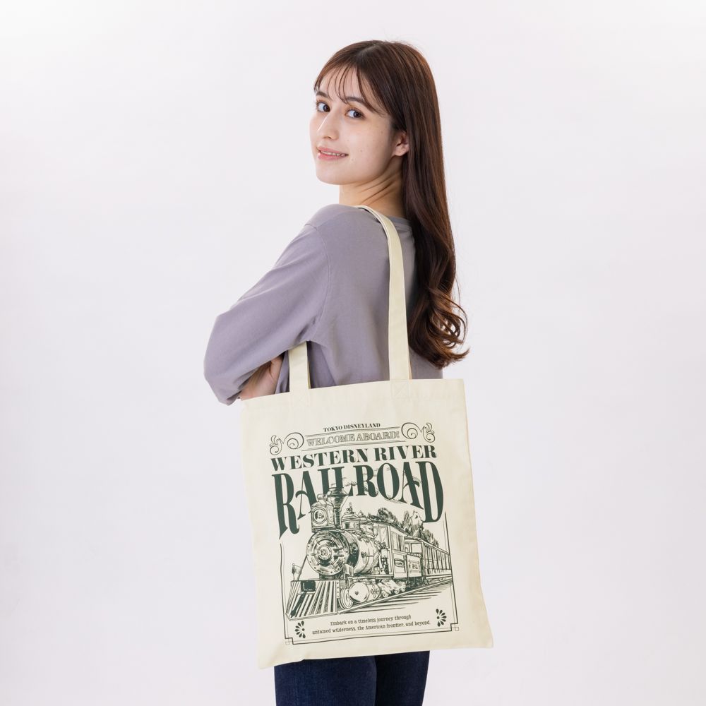 トートバッグ ウエスタンリバー鉄道