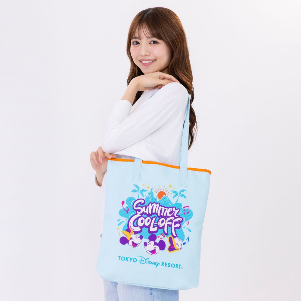 トートバッグ ミッキーマウスと仲間たち サマー・クールオフ at Tokyo Disney Resort