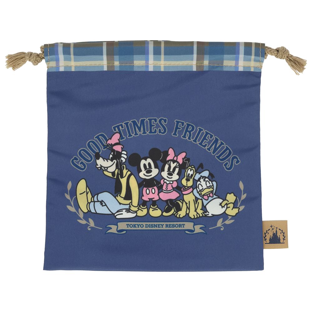 きんちゃく3枚 ミッキーマウスと仲間たち