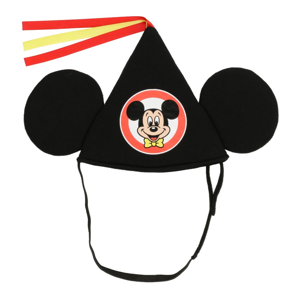 ベビーTシャツ帽子付 90cm ミッキー