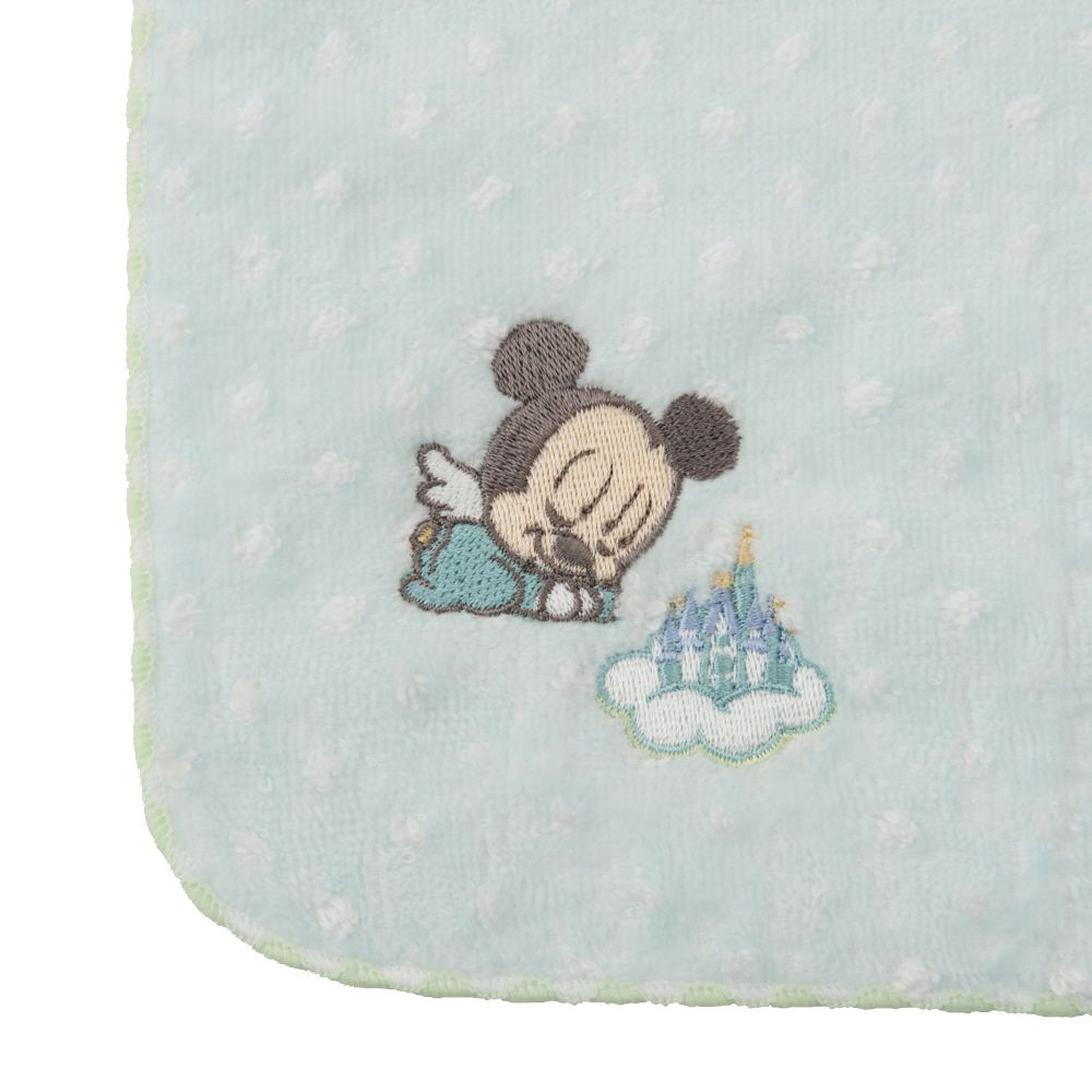 ベビー枕授乳用 ミニタオル付 ミッキー