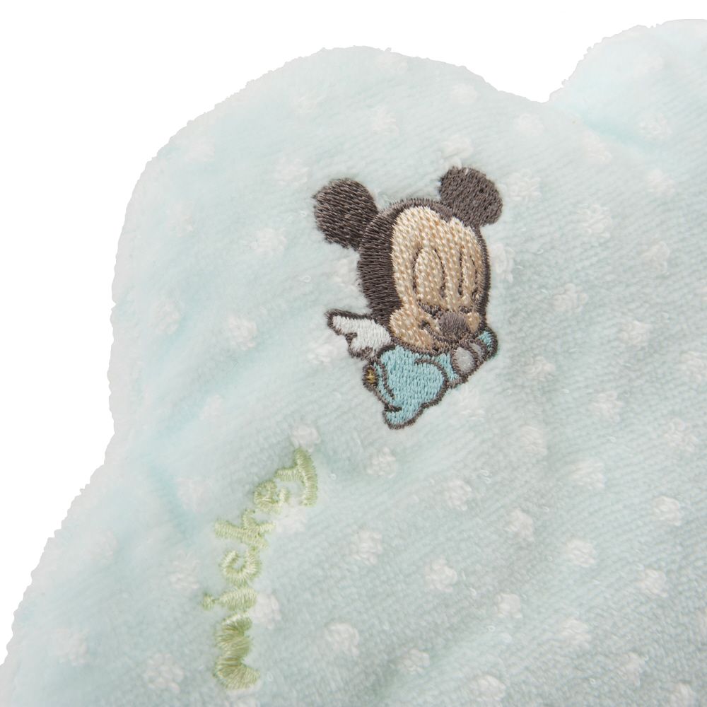 ベビー枕授乳用 ミニタオル付 ミッキー