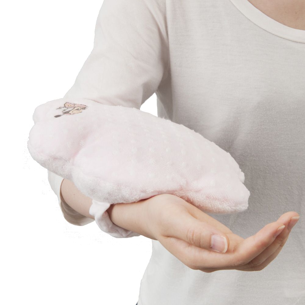 ベビー枕授乳用 ミニタオル付  ミニー