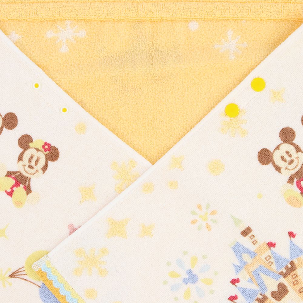 ベビーフード付きタオル ミッキー ミニー