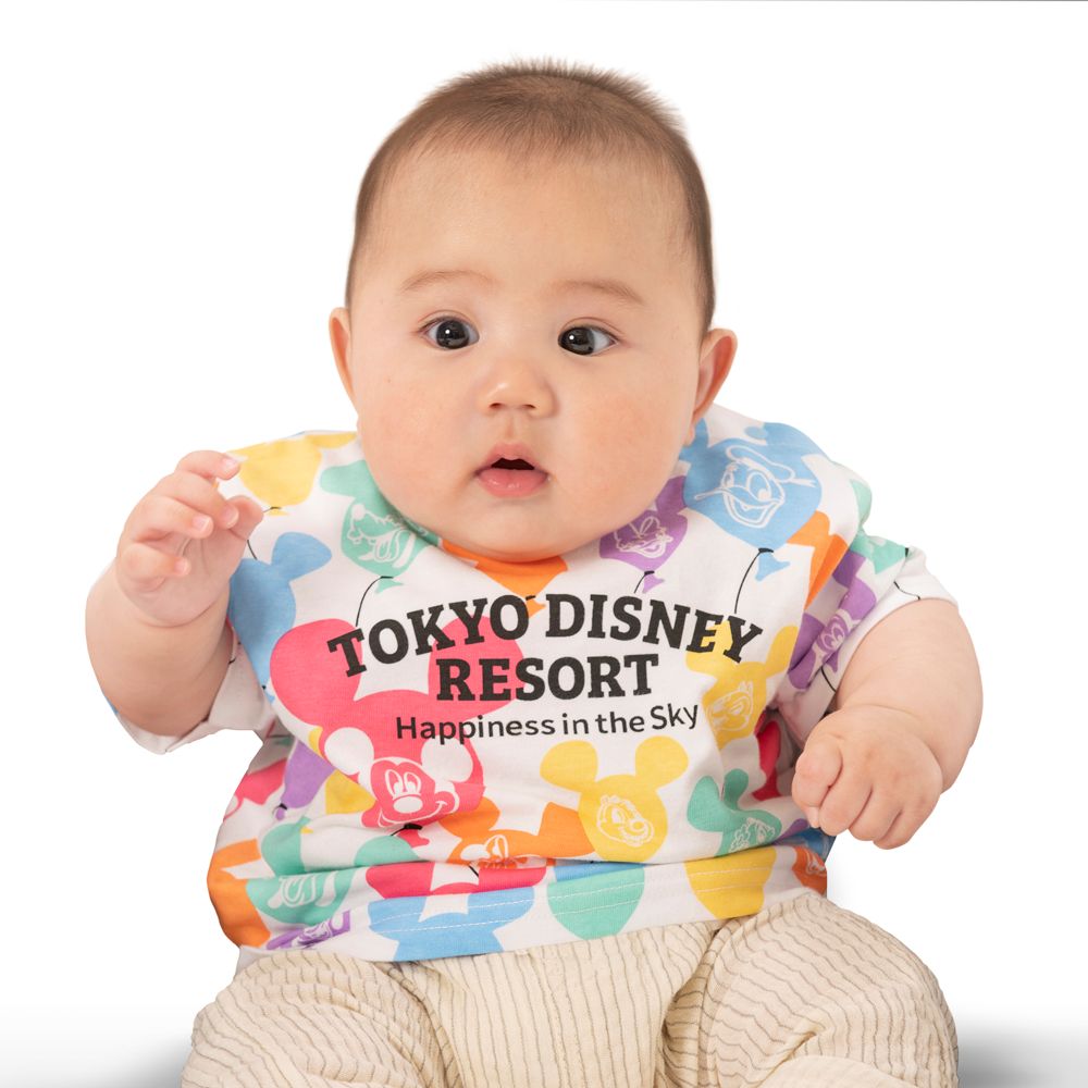 ベビーTシャツ 90cm ミッキーマウスと仲間たち