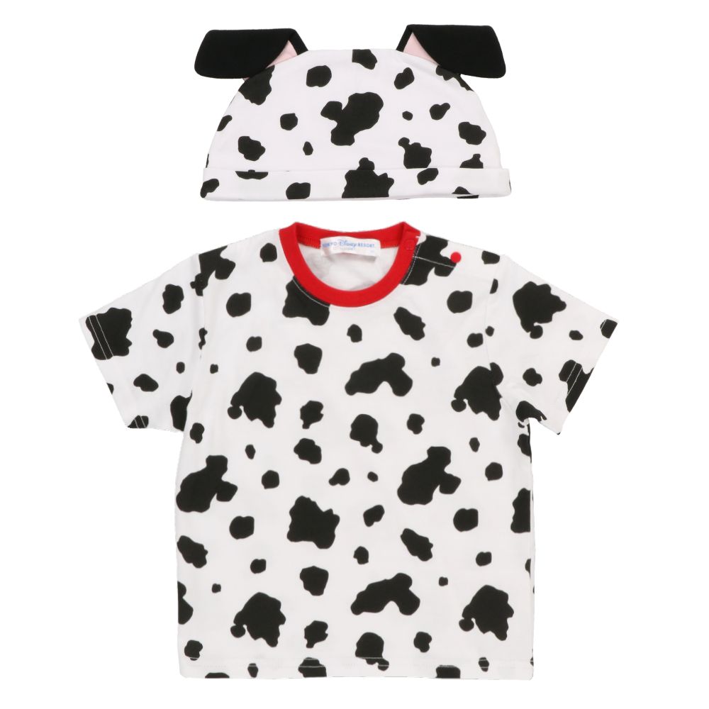 ベビーTシャツ 帽子付90cm 101匹わんちゃん