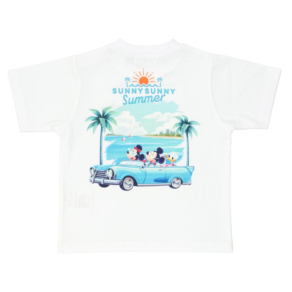ベビーTシャツ 90cm ミッキーマウスと仲間たち SUNNY SUNNY Summer