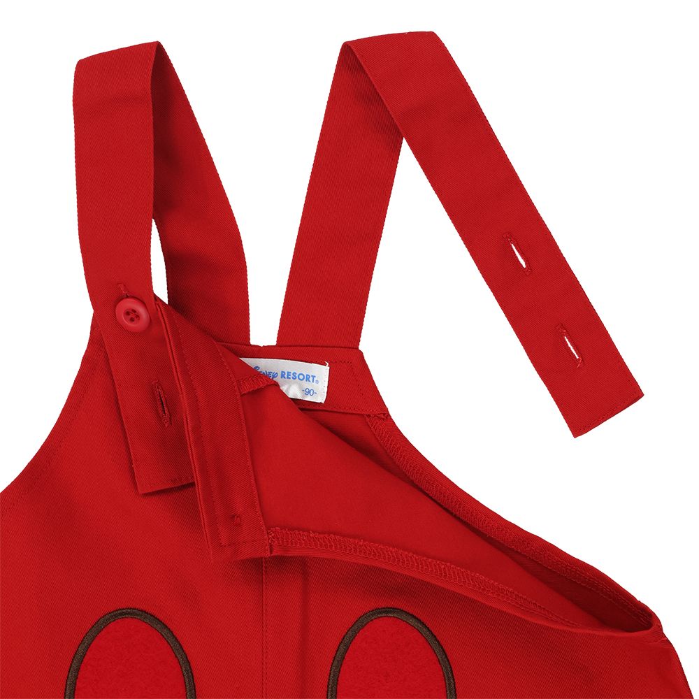 ベビーオーバーオール 90cm ミッキー