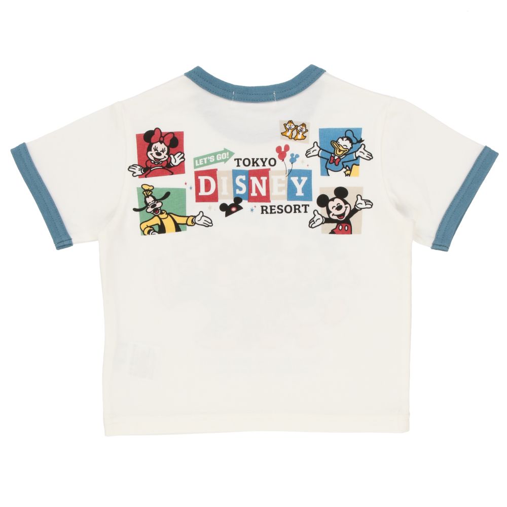 ベビーTシャツ 90cm ミッキーマウスと仲間たち